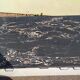 Buffet bahut de cuisine en formica marbre noir - vintage