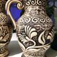 Paire de pichets, vases vintage Bay Keramik 671-20 – West Germany