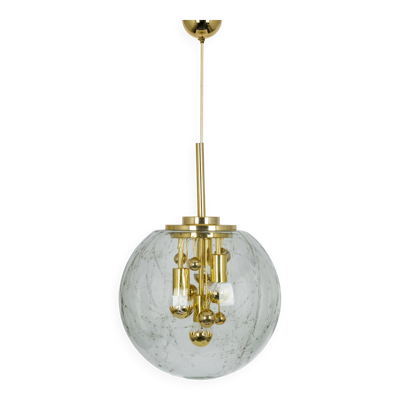 Suspension Boule Sputnik par Doria, Allemagne, années 1970