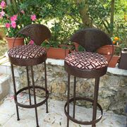 Paire de tabourets de bar anciens