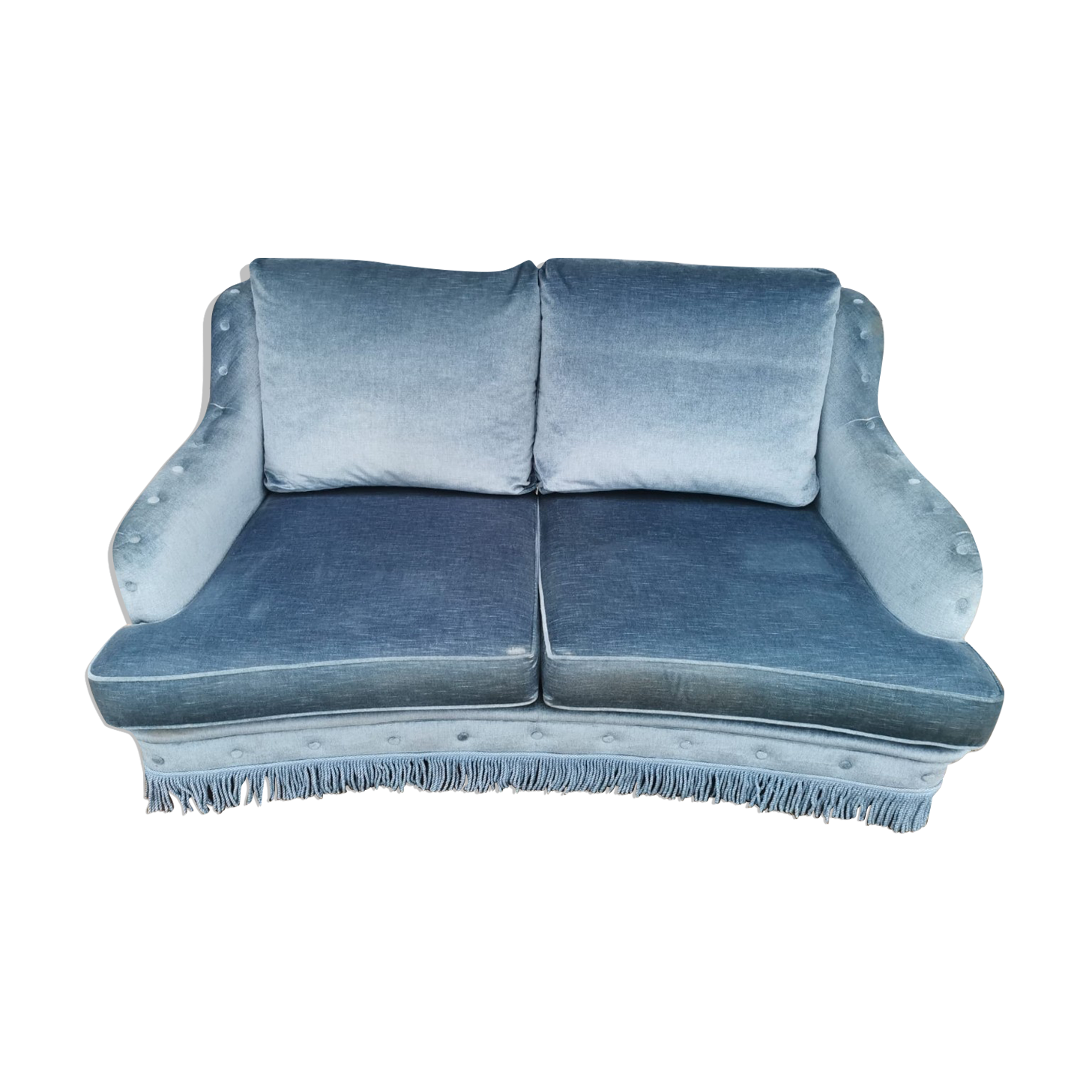 velvet sofa