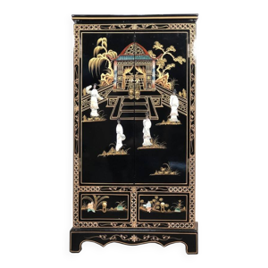 Armoire chinoise laquée