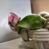 Braided ceramic dish