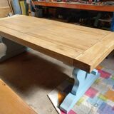 Table de ferme en chêne massif