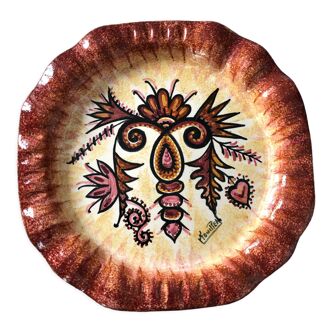 Decorative plate Paul Fouillen Quimper