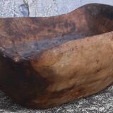 Olive wood salad bowl