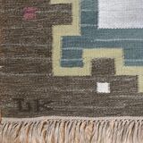 Tapis Röllakan Suède années 1960