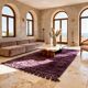 Handwoven traditional pure wool rug 1.4/2.6 m
