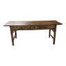 Bureau table ferme en chêne 2m