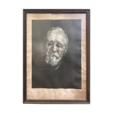 Lithograph by Eugène Carrière 1849/1906
