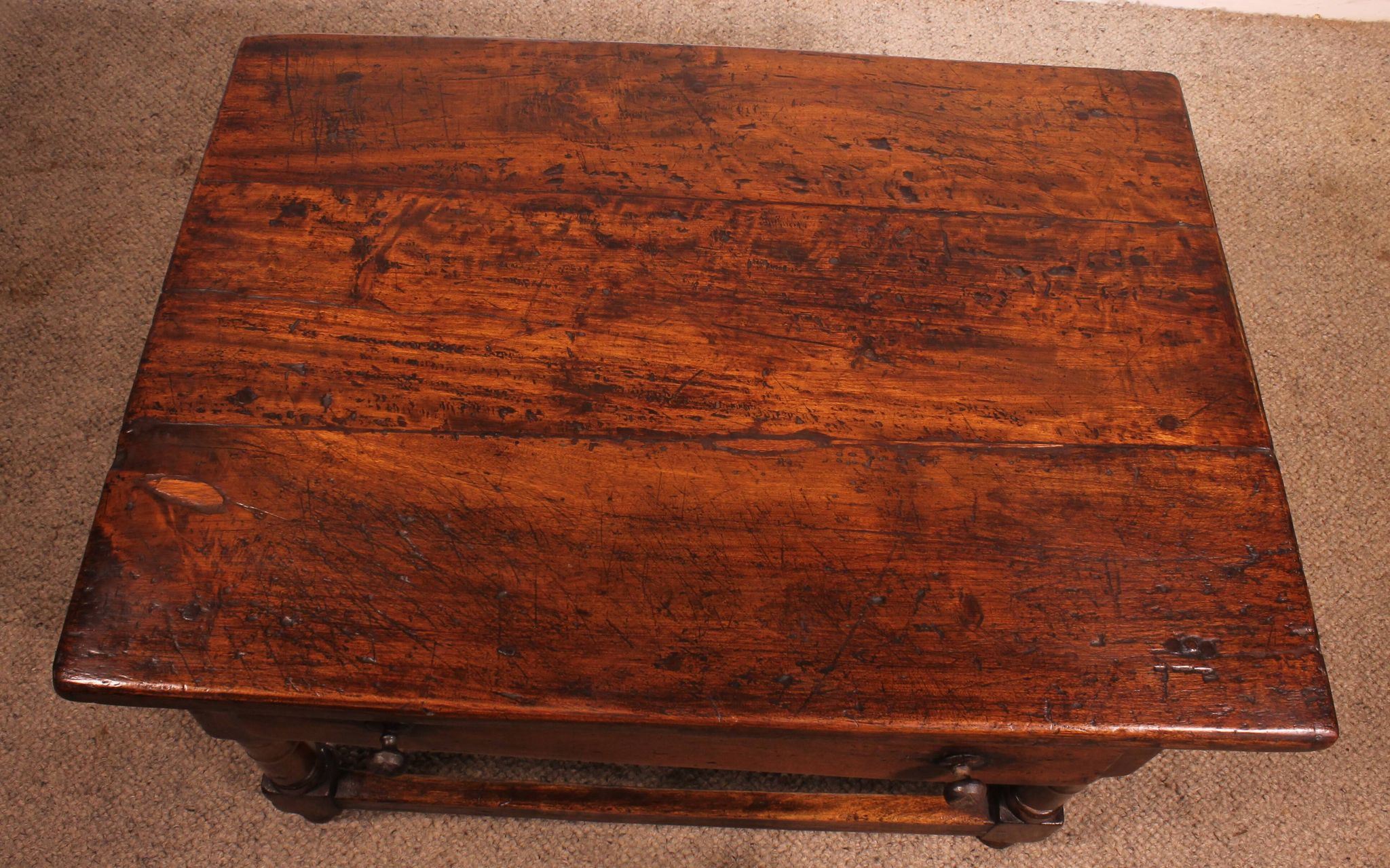 Spanish Walnut Coffee Table, Late 16th Century