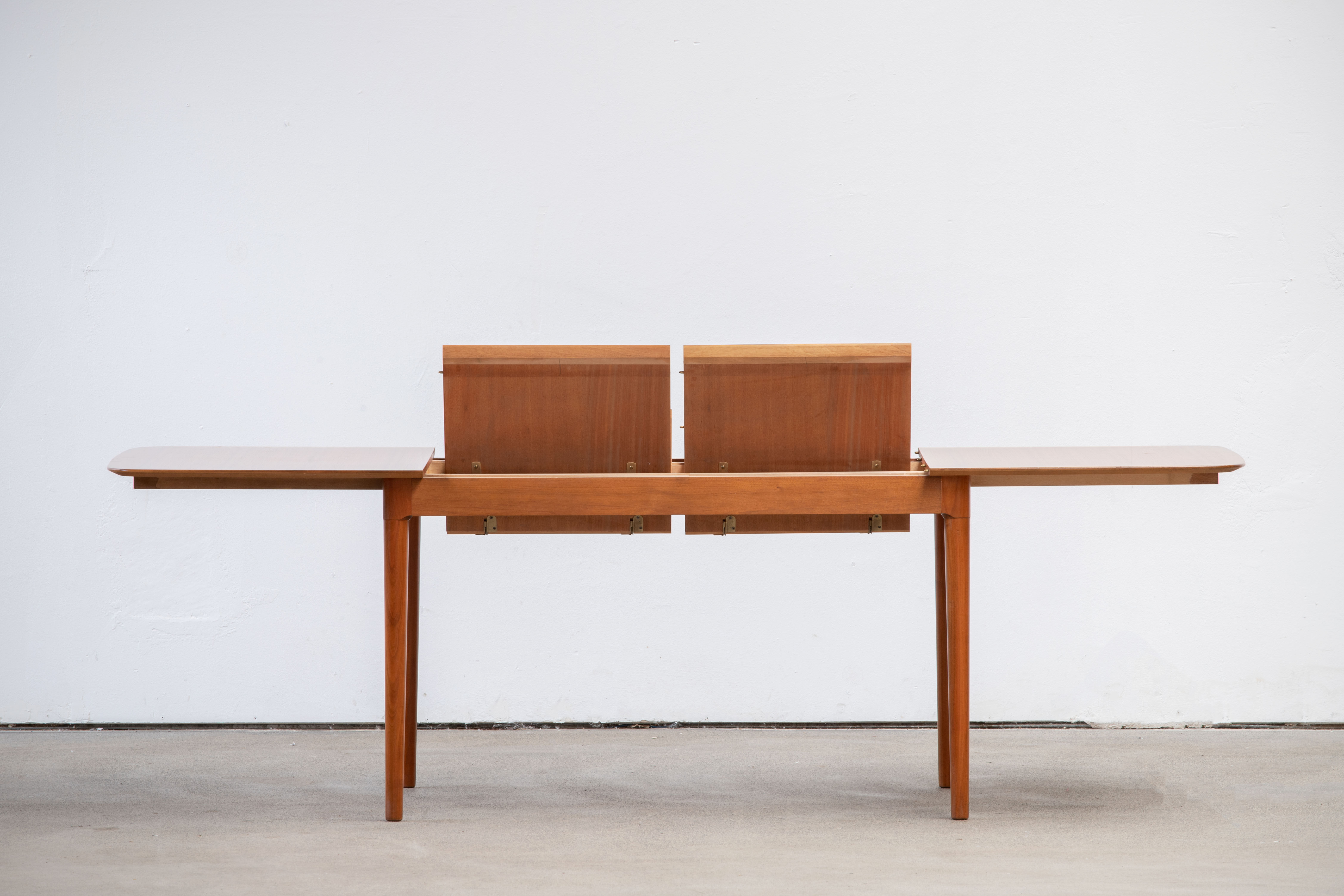 Scandinavian vintage extendable table double extension 1960