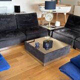 Saporiti modular sofa set 'p10 proposals' by giovanni offredi