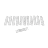 Set of 12 crystal knife holders