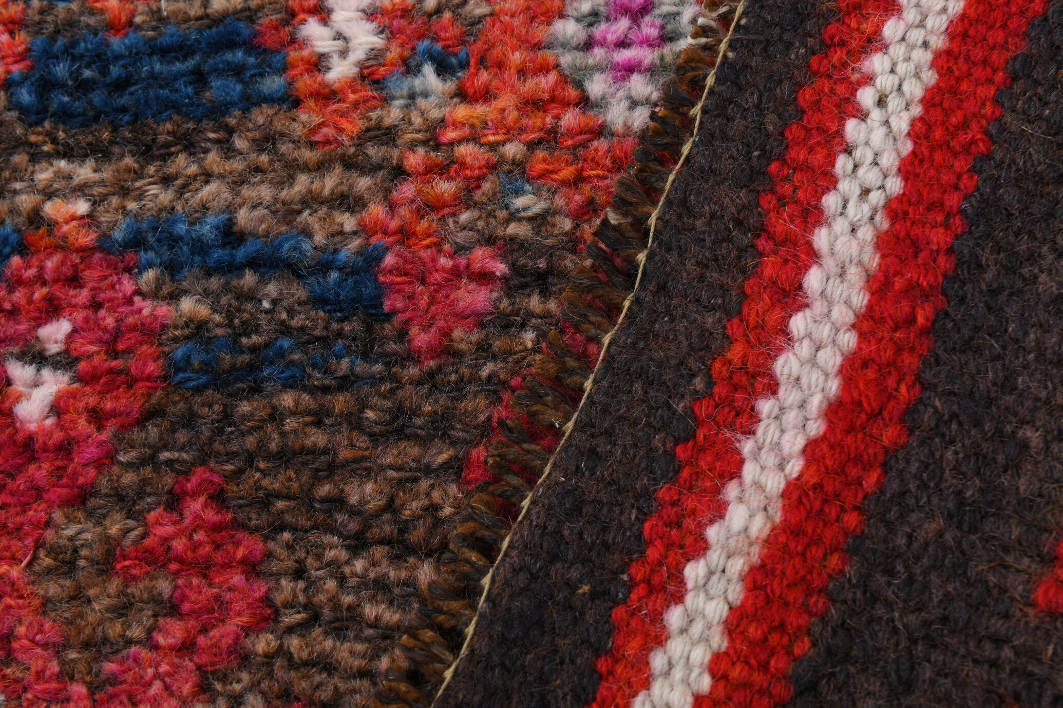 3x9 Vintage Antique Runner Rug, 76x283Cm