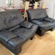 Pair of armchairs, Nicoletti Salotti, 1980, Italy