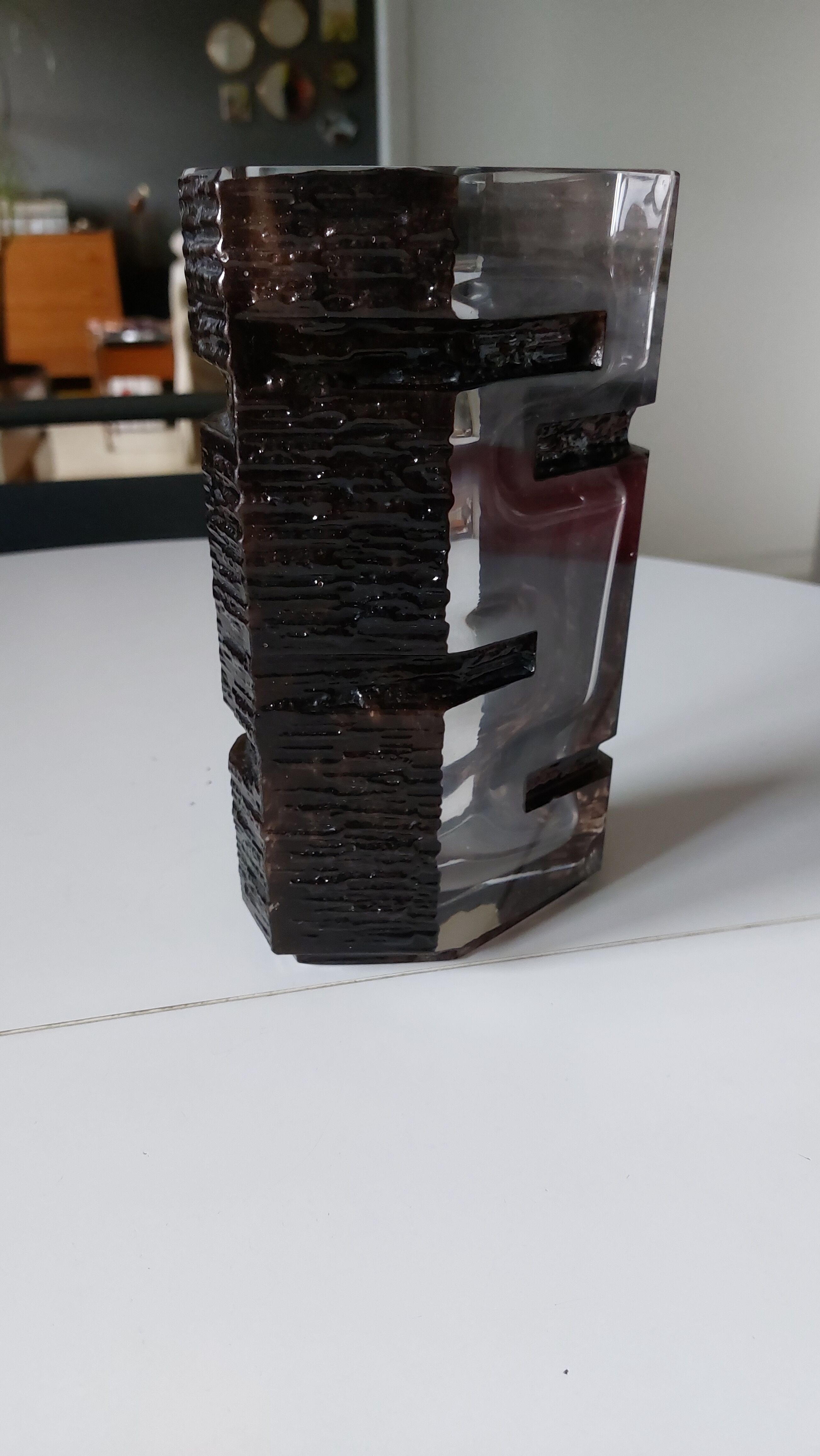 Daum vase france argos model by césar baldaccini - school of nice