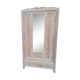 Art Deco cabinet raw wood