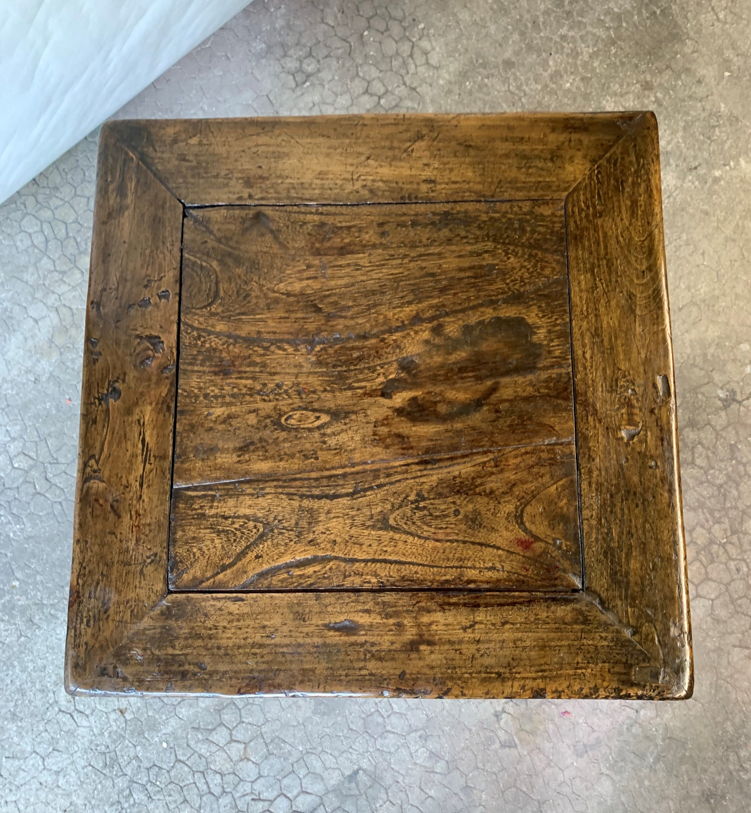 Pair of Chinese bedside tables