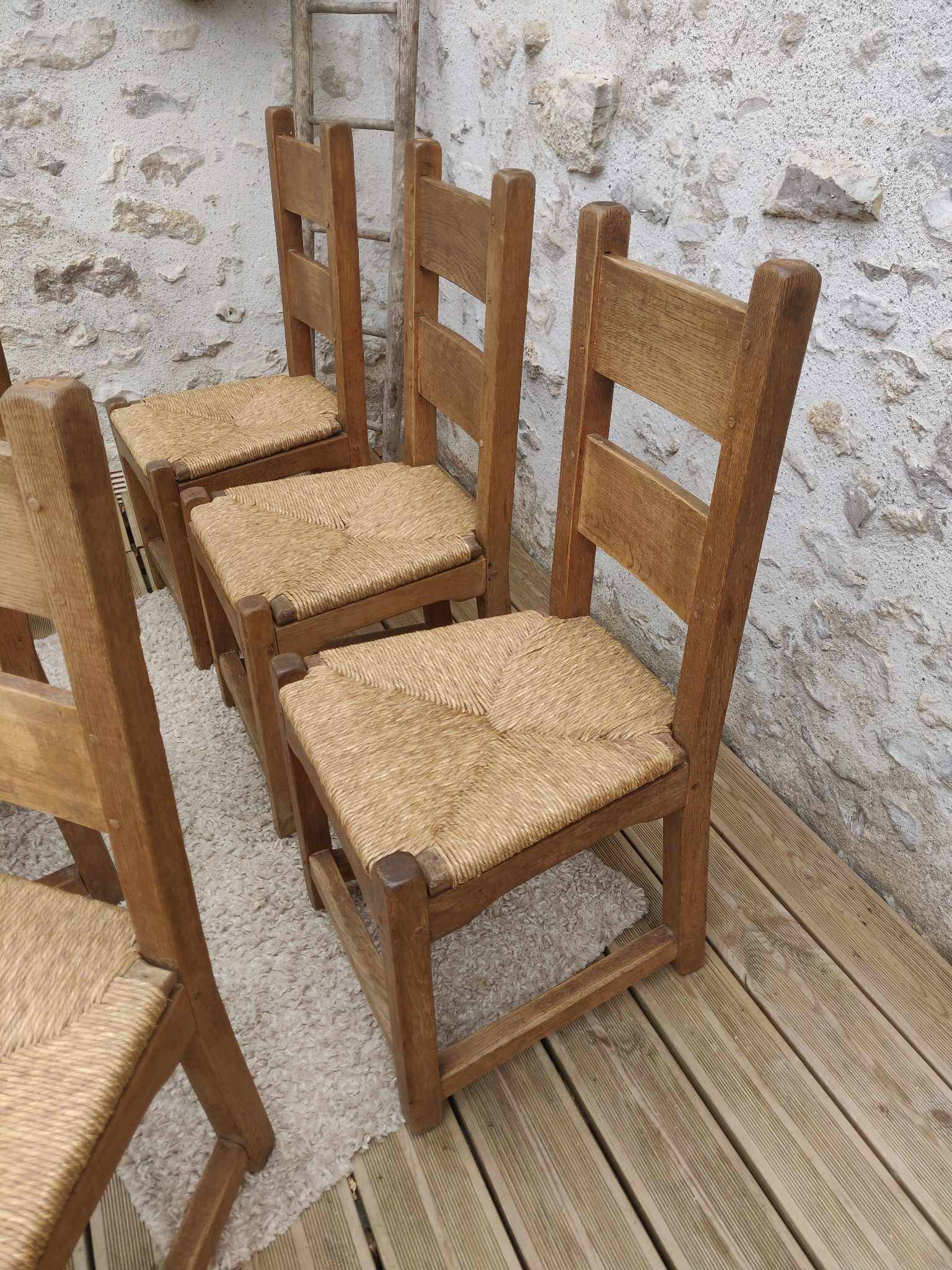 Oak chairs