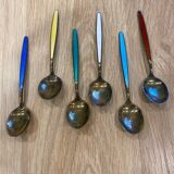 David Andersen 6 silver tea spoons 925