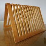 HABITAT magazine rack in bent wood 1980