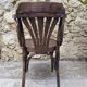 Lot fauteuils de restaurant bistrot vintage en bois courbé