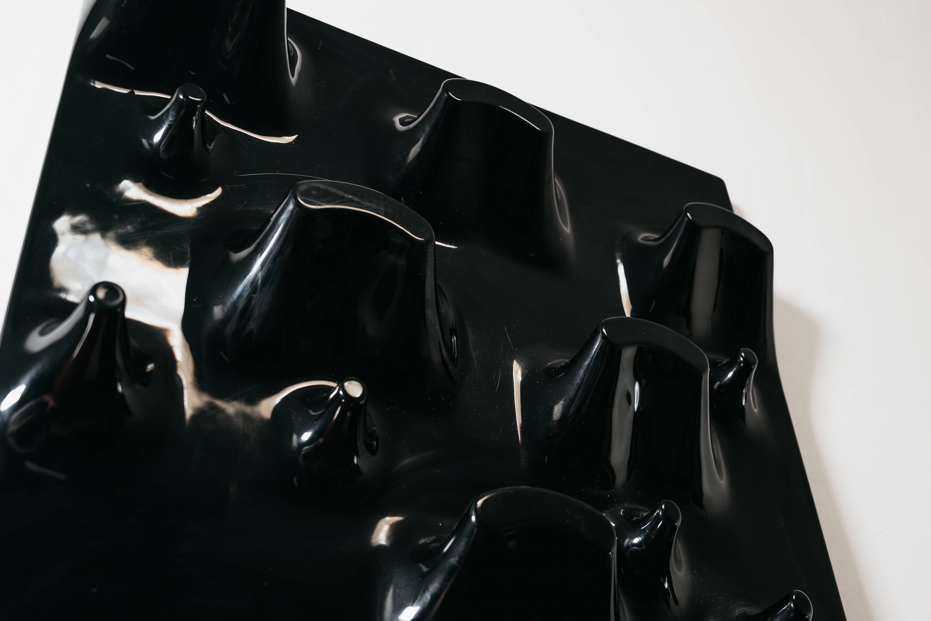 Coat rack Slab by De Pas, D'Urbino & Lomazzi for Longato, Italy, to
