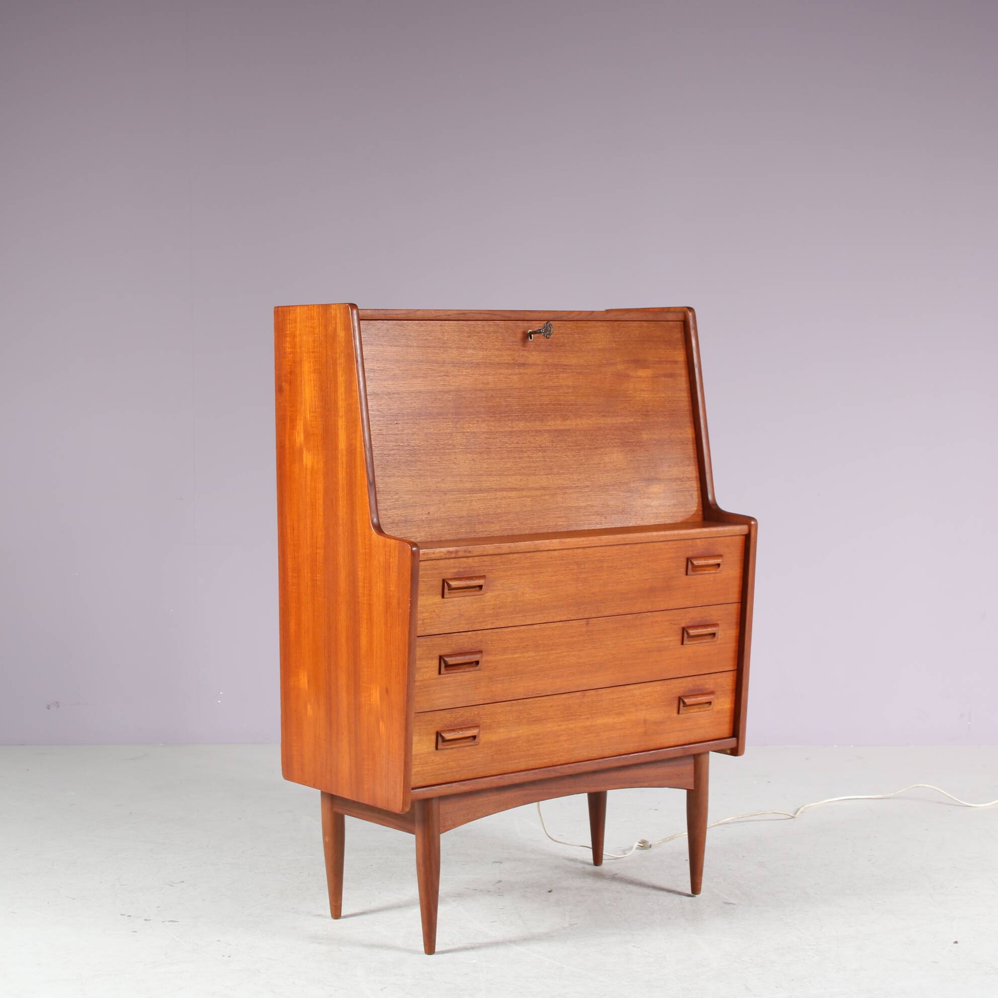 1960s Secretaire cabinet by Creafort, Netherlands