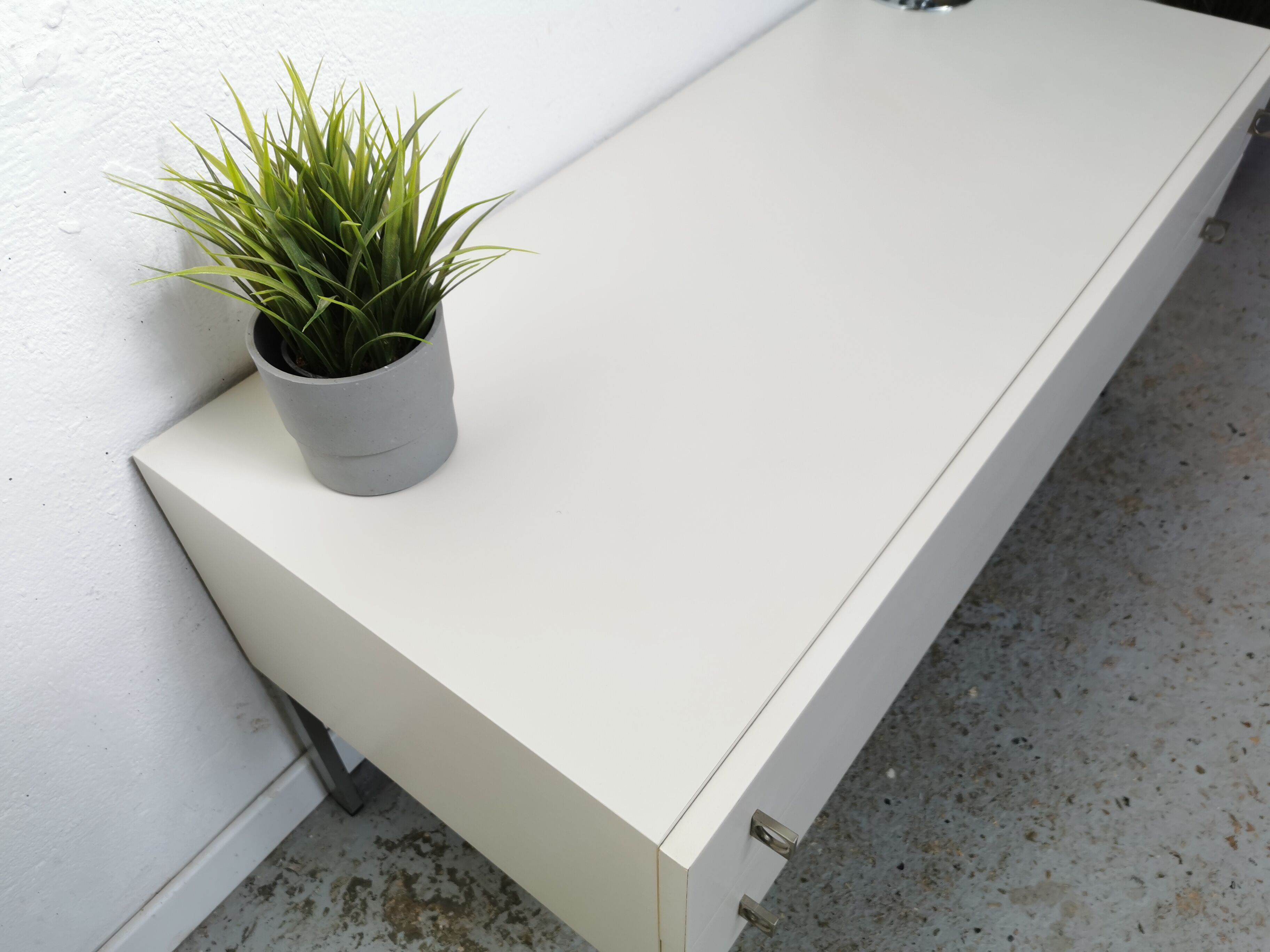 Bedside chest of drawers vintage design 1970