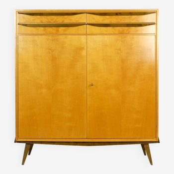 Buffet haut du milieu du siècle Schrank Kleiderschrank WK Möbel 50er Vintage 60er