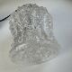 Antique cascade 3-bulb vintage chandelier