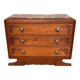 Art Deco chest of drawers