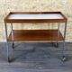1960s 1970s serving trolley walnut teak Walter Wirz for Wilhelm Renz Design