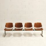 Bench 4 places, Giancarlo Piretti, Anonima Castelli, 1970