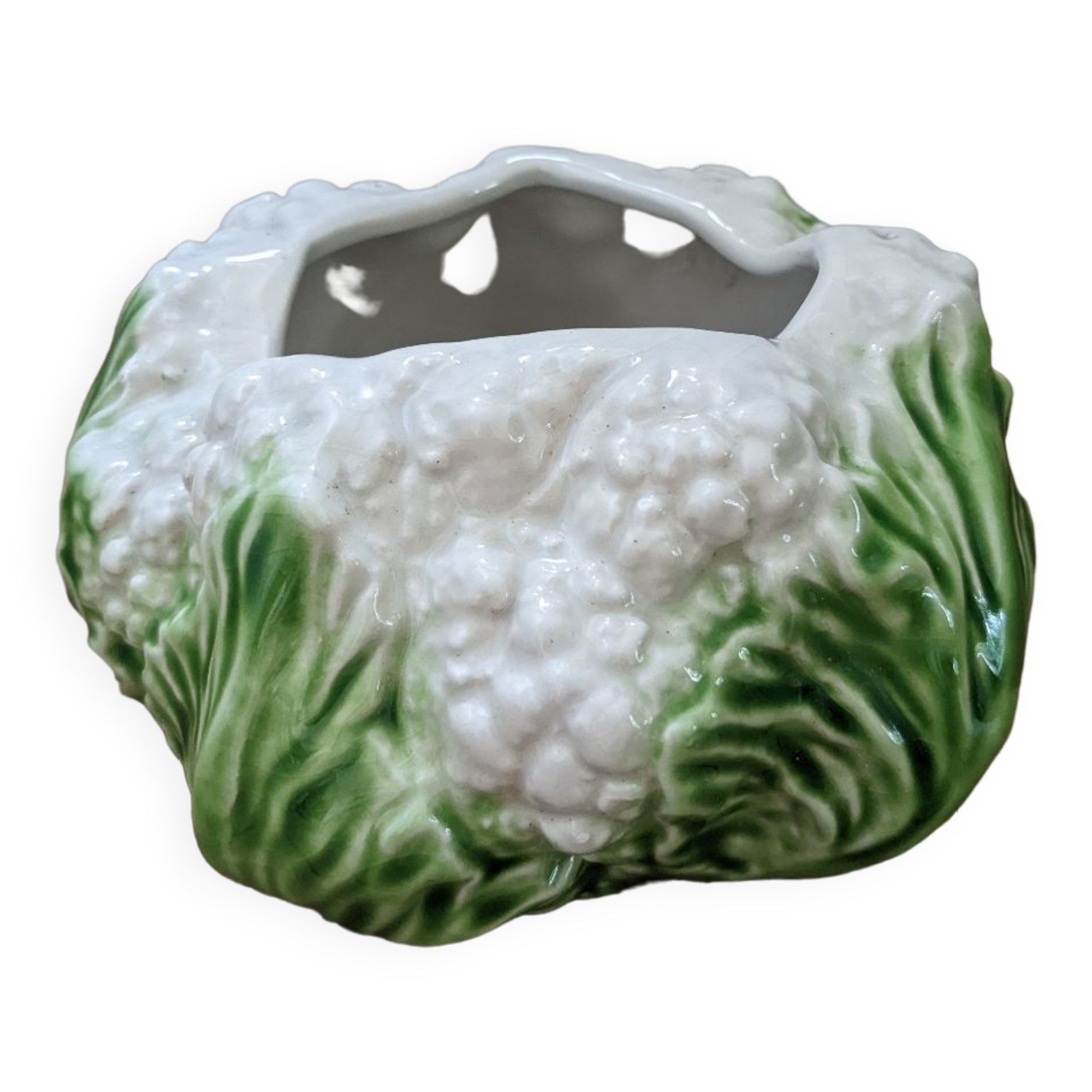 Pot cauliflower in slip