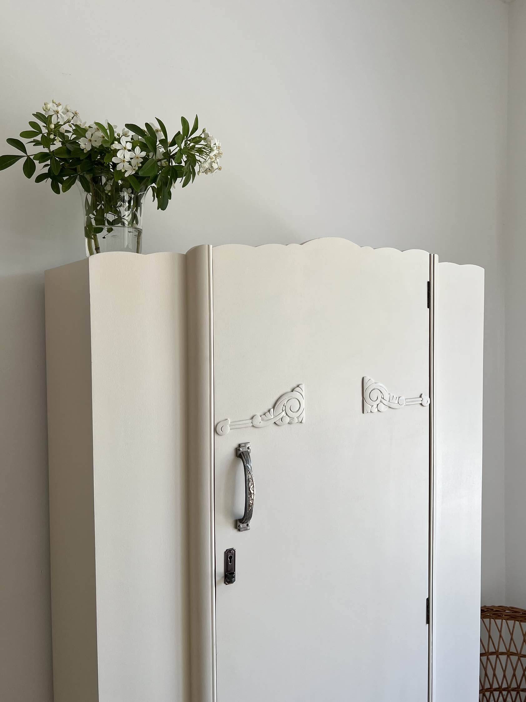 English Art Deco wardrobe