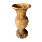Vase en bois