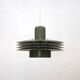 Danish Design Lamp Horn Lighting Model 763 – Restored Green Nordic Style Pe