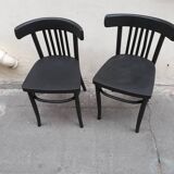 Pair of vintage bistro chairs