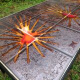 Vintage coffee table La Roue Vallauris