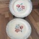 Vintage set of 5 Badonviller Luneville plates and others