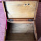 Boîte à bijoux en bois vintage