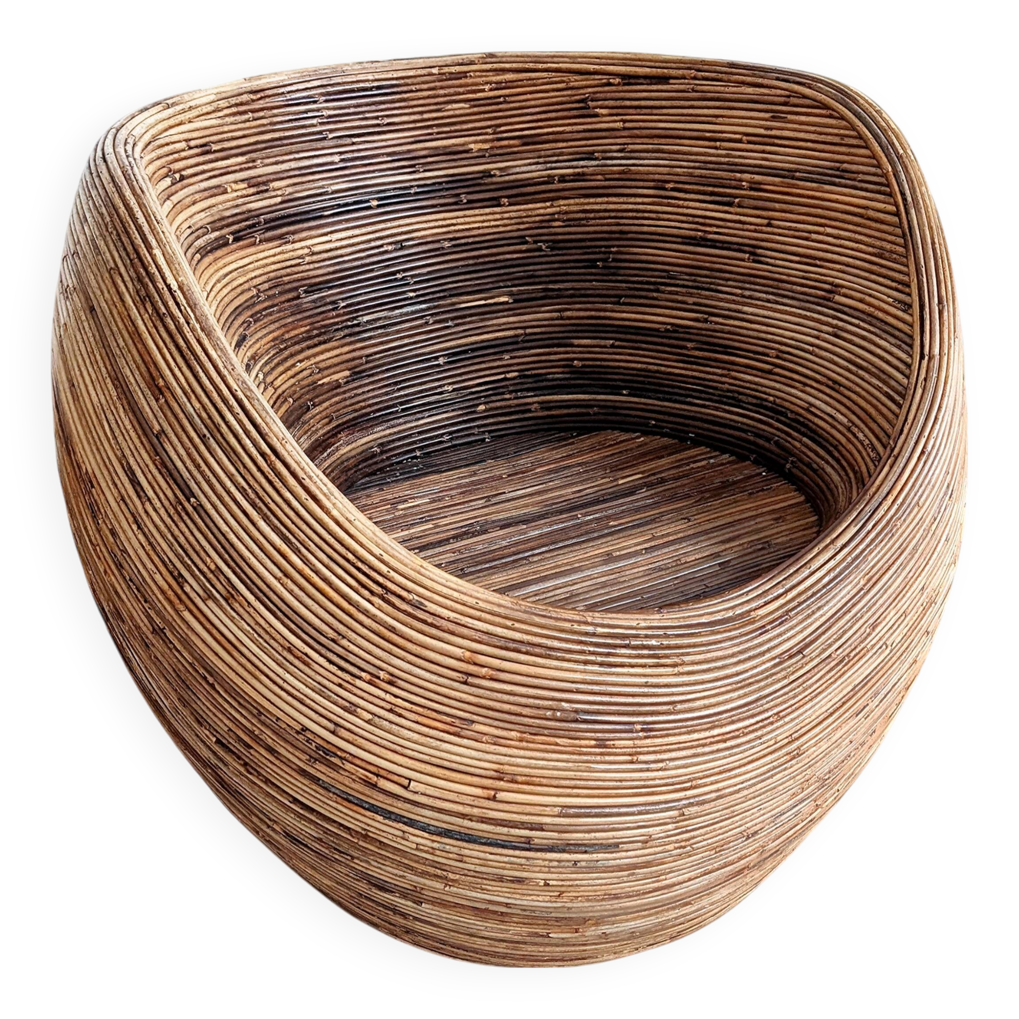 Pencil Reed 'Sarang' Chair by Habitat 1980s