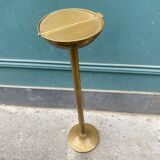 Brass pedestal ashtray, 1950