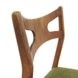 4 Scandinavian oak chairs, Sweden, 1960