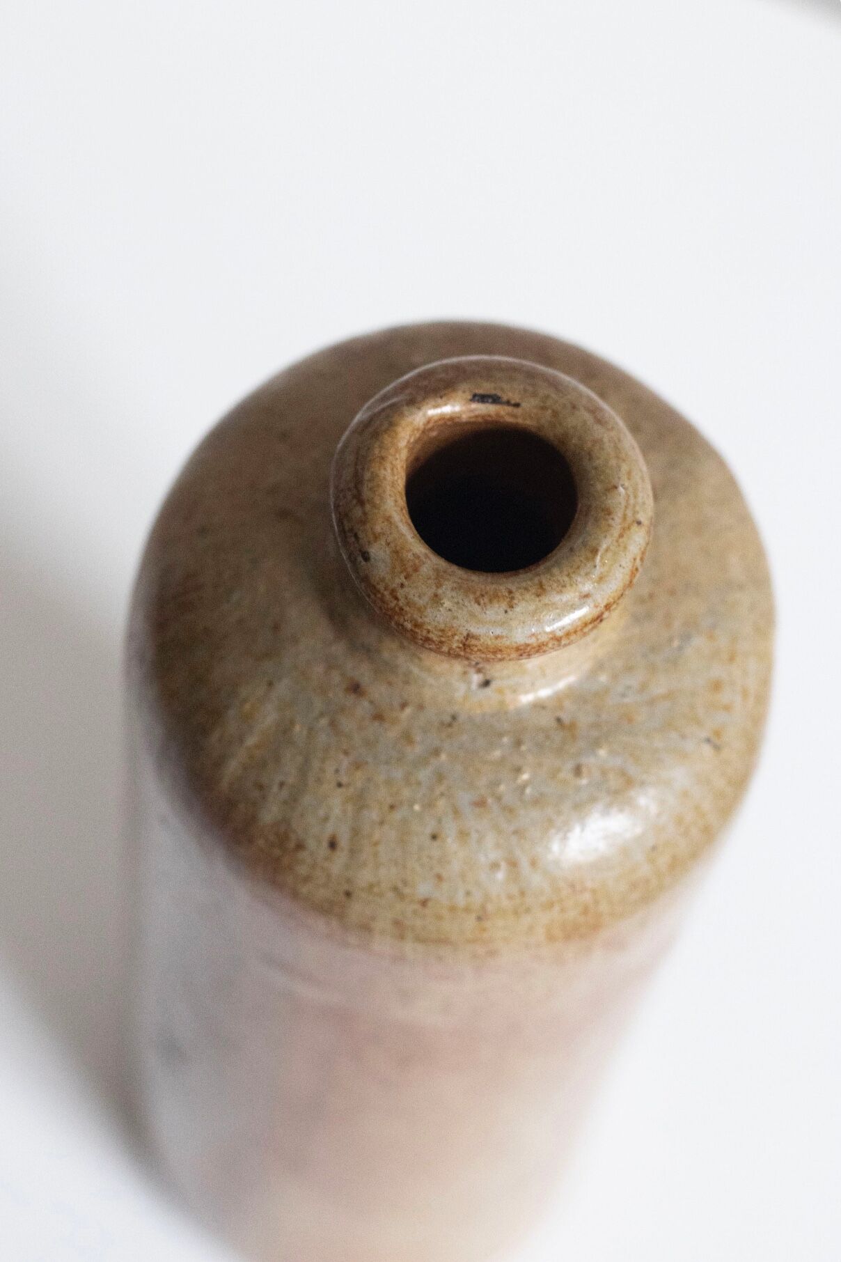 Old stoneware bottle