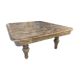 Patinated coffee table