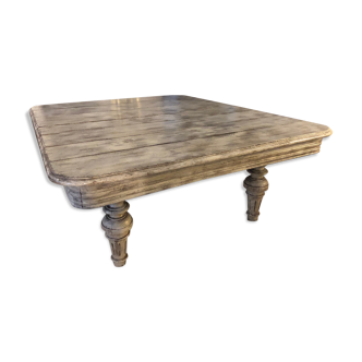 Patinated coffee table