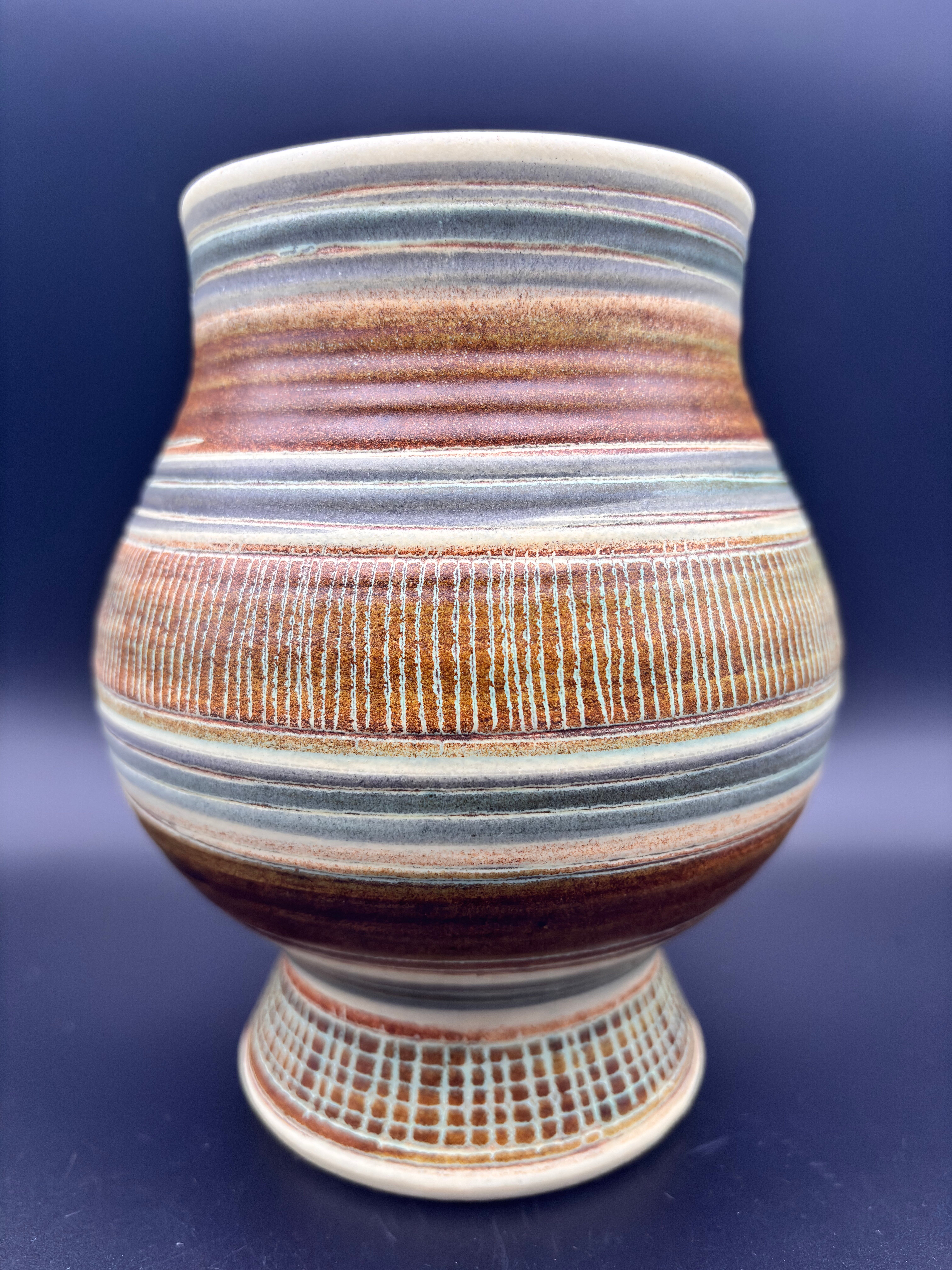 Ancient ceramic vase by Marcel Guillot
